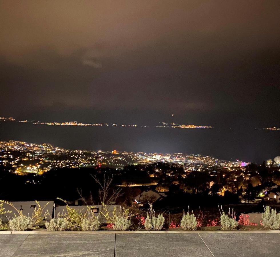 Appartement Moderne Avec Vue Panoramique A Jongny Proche De Montreux Luaran gambar