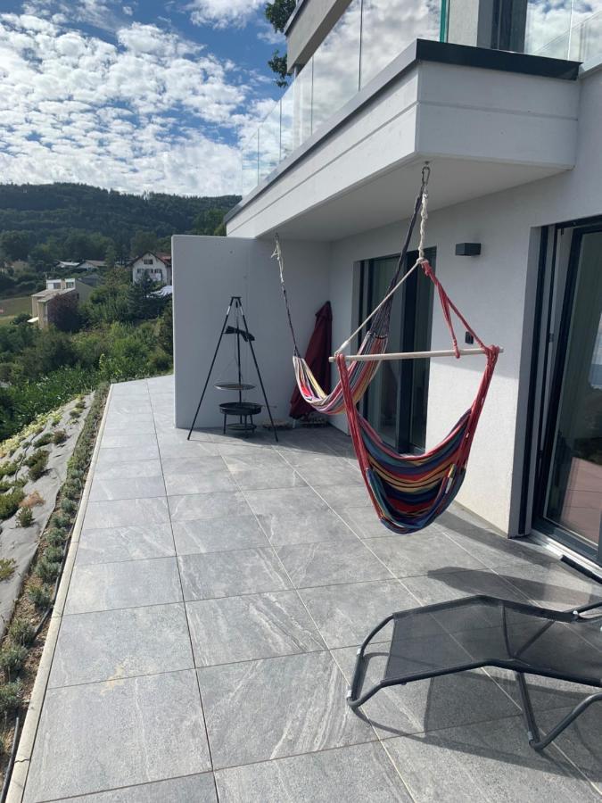 Appartement Moderne Avec Vue Panoramique A Jongny Proche De Montreux Luaran gambar