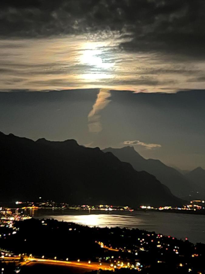 Appartement Moderne Avec Vue Panoramique A Jongny Proche De Montreux Luaran gambar