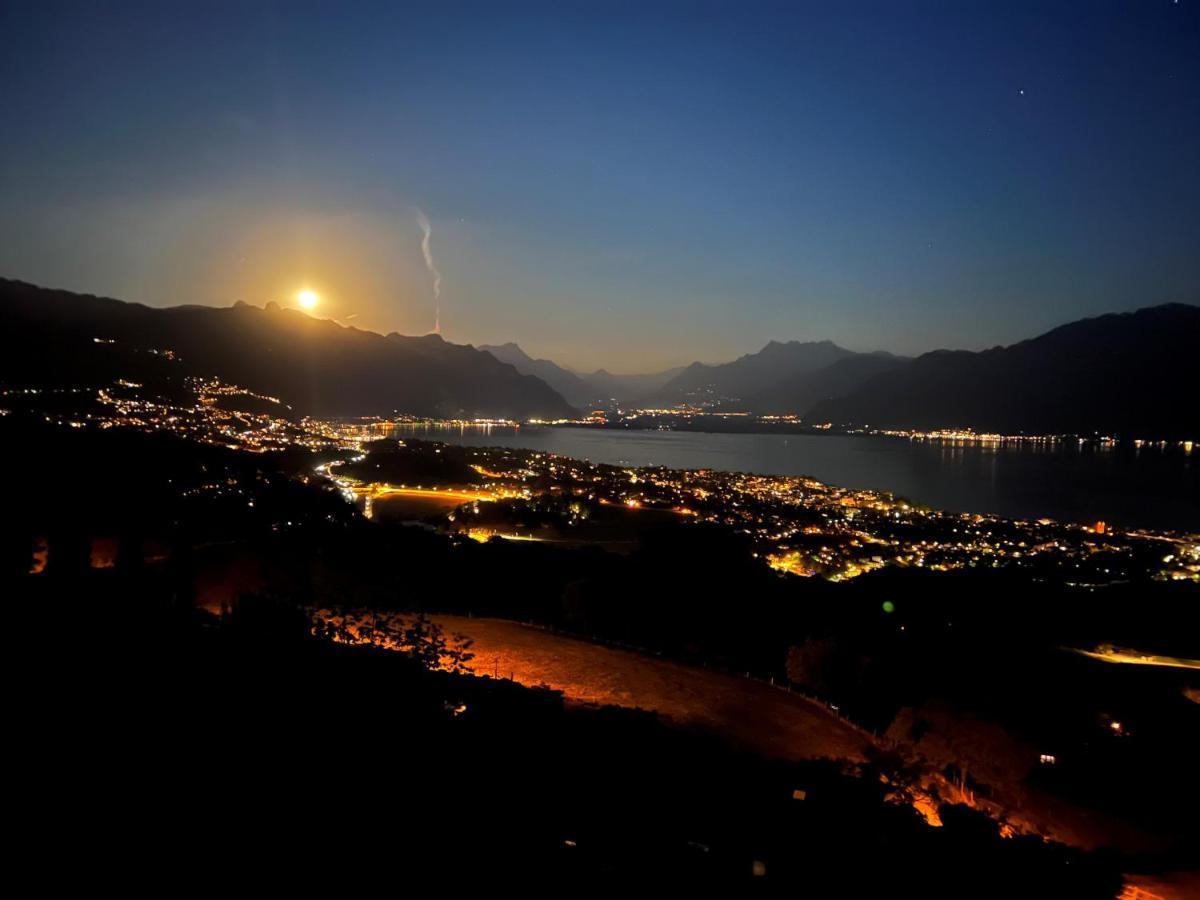 Appartement Moderne Avec Vue Panoramique A Jongny Proche De Montreux Luaran gambar